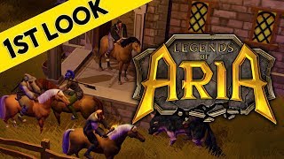 Legends of Aria - First Look At Gameplay (Ultima Online 2)