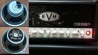 EVH 5150 III + Celestion G12T75 & V30
