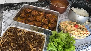 ALMOÇO DE DOMINGO NA MINHA MÃE DELICIOSO !!! RECEITINHAS COM AMOR ❤️