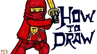 How to Draw Kai, Lego Ninjago