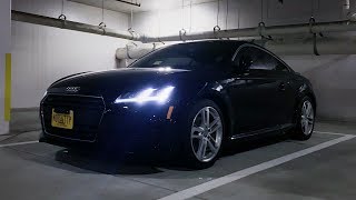 2018 Audi TT Night Review (LED Lighting Technology)
