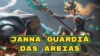 SKIN JANNA GUARDIÃ DAS AREIAS - GUERREIROS DO NEXUS