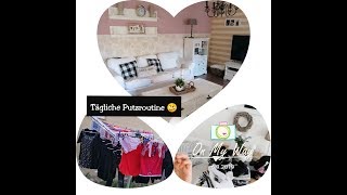 CLEAN WITH ME | Tägliche Putzroutine | Aufräum Motivation