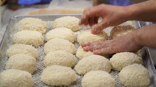 수제 고로케 1개500원! 하루2천개! 23년경력의 망원시장 고로케 장인 Amazing Skill of Korean Croquette Master - Korean Food