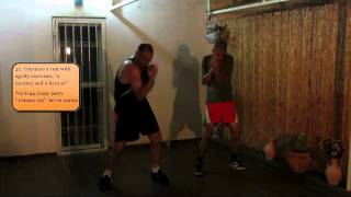 Sensei boxing, Master class. Work out with beginner Part 2. Школа Бокса в Израиле