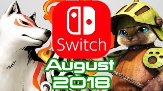 10 Nintendo Switch Games Coming August 2018!