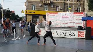 Парная акробатика (дуэт). 2017-07-16. Илона Кириченко и Екатерина Соколова. СТ Миледи. Пассаж.