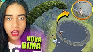 INÉDITO! MOSTREI A NOVA BIMASAKTI DO FREE FIRE (servidor avançado)