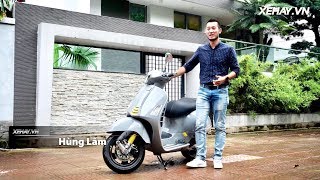 Đánh giá "siêu tay ga" Vespa GTS SuperTech động cơ HPE 300cc gia 155 triệu |XEHAY.VN|