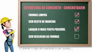 Projeto Série 100% Seguro | Estrutura de concreto - Concretagem