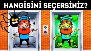 Sakın Yanlış Kapıyı Açmayın! Hayatta Kalmak İçin 5 Bilmeceyi Çözün!