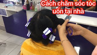 HƯỚNG DẪN QUẤN ỐNG MÚT GIÚP TÓC VÀO LOẠN SAU KHI UỐN MÀ KHÔNG CẦN CHẢI TẠO KIỂU|NGỌC TÓC