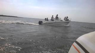 Путешествие на Алтай. На лодках по озеру Мостовому