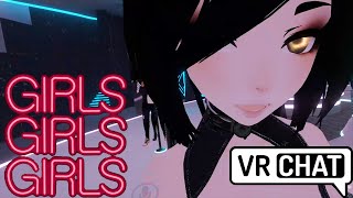 DATE and DANCE with GIRL WITH POLE in VRChat!