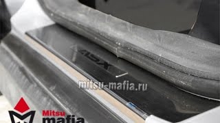 Хром накладки на пороги ASX АСХ