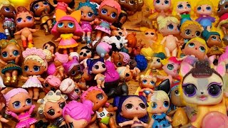 МНОГО ЛОЛ Кукол в БОЛЬШОЙ КОЛЛЕКЦИИ! Новый  Сюрприз LOL DOLLS SURPRISE