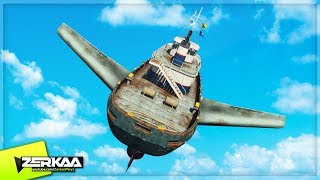 FLYING GIANT TUG BOAT! (GTA 5)