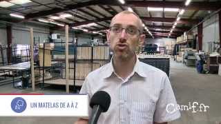 Un matelas de A à Z - Tour du Made in France Camif 2015