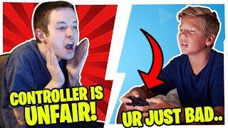 DELLOR 1V1'S THIS CONTROLLER KID AND GOES FULL RAGE MODE WHEN HE LOSES!