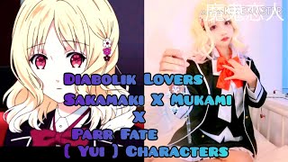 Diabolik Lovers Sakamaki X Mukami X Parr Fate / [ Yui ] Characters Cosplay