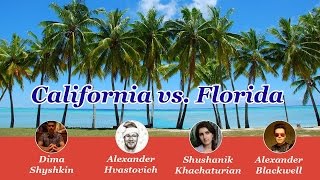 Калифорния vs Флорида: Сравнение жизни #1
