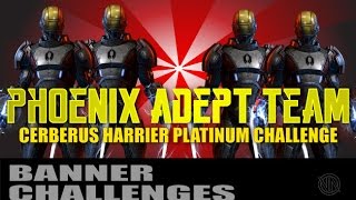 THE REBELLION! Phoenix "Harrier" Adepts: Platinum Challenge: Mass Effect 3 Multiplayer