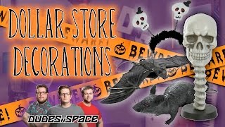 Dollar Tree Reviews - Halloween Decorations - Dudes N Space