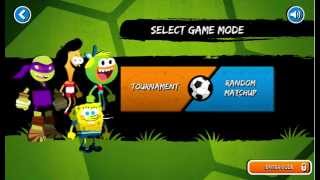 Nickelodeon Soccer Stars - Игры Губка Боб футбол
