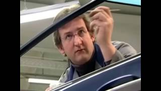 Как устранить ржавчину кромки двери на Mercedes-Benz W210 E-klass
