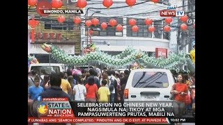 SONA: Selebrasyon ng Chinese New Year, nagsimula na...