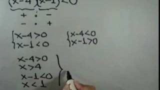 inecuaciones cuadratica