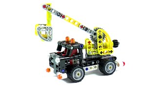 Lego Technic 42031 Cherry Picker Speed Build And Review