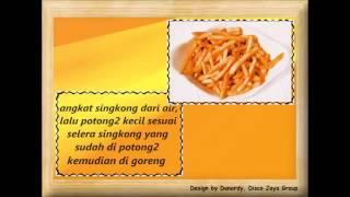 Resep Cara Membuat Keripik Tela tela Balado Enak