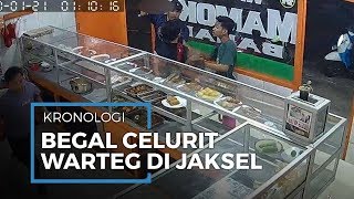 Sebelum Rampas Harta Korban, Komplotan Begal yang Beraksi di Warteg Sempat Pesan Makanan
