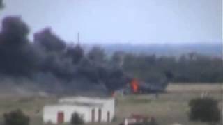Крым. Гвардейское. Авиакатастрофа в гарнизоне.