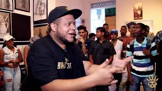 Mecal vs Yartzi MC  Freestyle Barras de Sangre