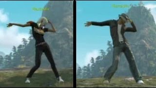 Playstation Home - Bright Lights Pop Dances - Full Preview (Female & Male)