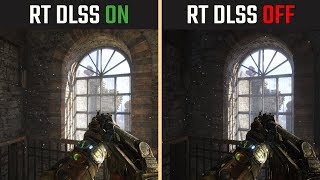 Metro Exodus RTX 2060 DLSS Ray Tracing On vs. Off