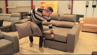 Sofá chaise longue relax eléctrico (motorizado) – Valencia