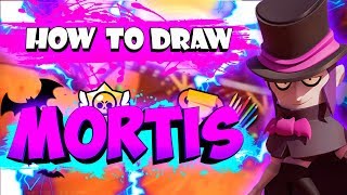 Как Нарисовать Мортиса|Бравл Старс|How To Draw Mortis|Brawl Stars