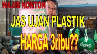 UNBOXING & REVIEW JAS HUJAN HARGA 3 REBU