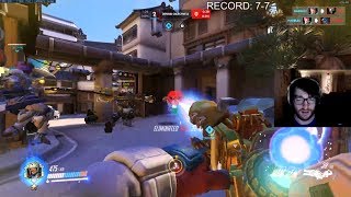 Overwatch Harbleu Monster Gameplay As Zarya & Hammond
