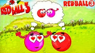 КРАСНЫЙ ШАРИК 3 прохождение #1 ДЕТСКИЙ ЛЕТСПЛЕЙ игра RED BALL 3  game