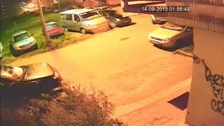 Понаставили столбов. Коряжма. Архангельская область.