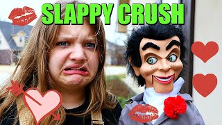 Slappy Loves Aubrey! Slappy Valentines Day Part 2!! Who is Slappy's Crush?