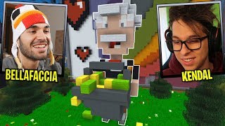 BUILD BATTLE DIVERTENTE CON DOPPIA WEBCAM - Minecraft ITA