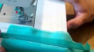 Как пришить потайную молнию
