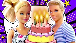 История Куклы Барби! У нее День Рождения! Что пошло не так и что Испортит праздник для куклы Барби?