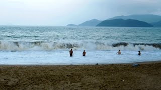 Городской пляж. Вьетнам,Нячанг (Vietnam, Nha Trang city beach)