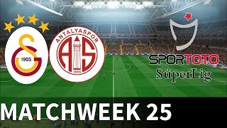 Galatasaray vs Antalyaspor - Türk Telekom Arena - 2018-19 Süper Lig -  PES 2019